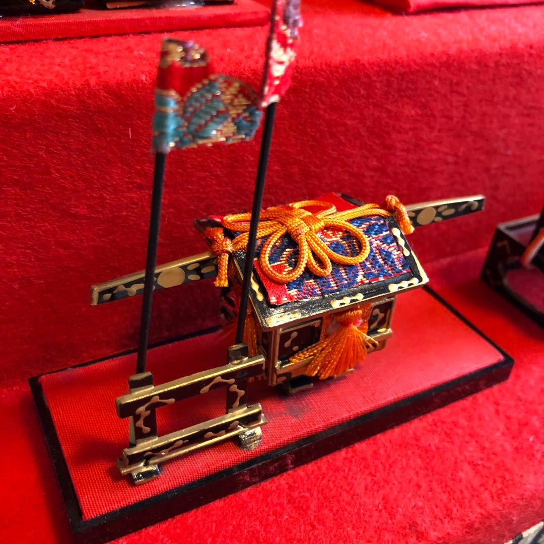 ★ブルートパーズ★　ひな人形　七段飾り　勇宝作