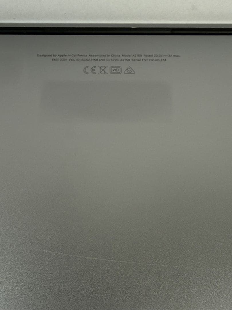 MacBook本体 Apple MacBook Pro 13 2019 i5/16GB/250GB