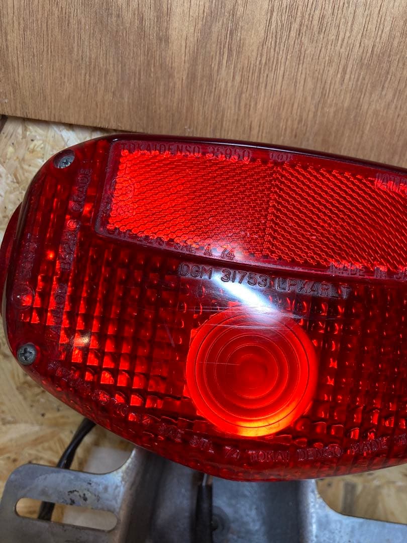 gs400lテールライト　テールブラケット　gs400 gsx400l