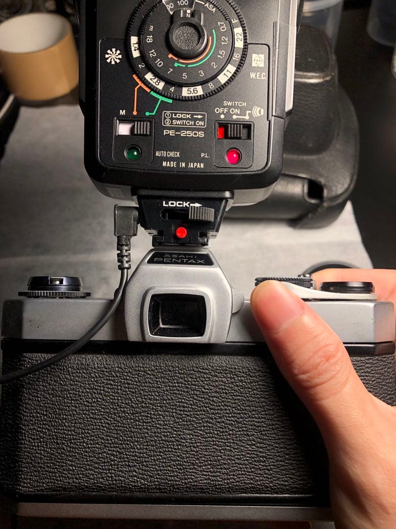 分解整備済 ASAHI PENTAX SLメーターなしSPフィルムカメラ 実用品