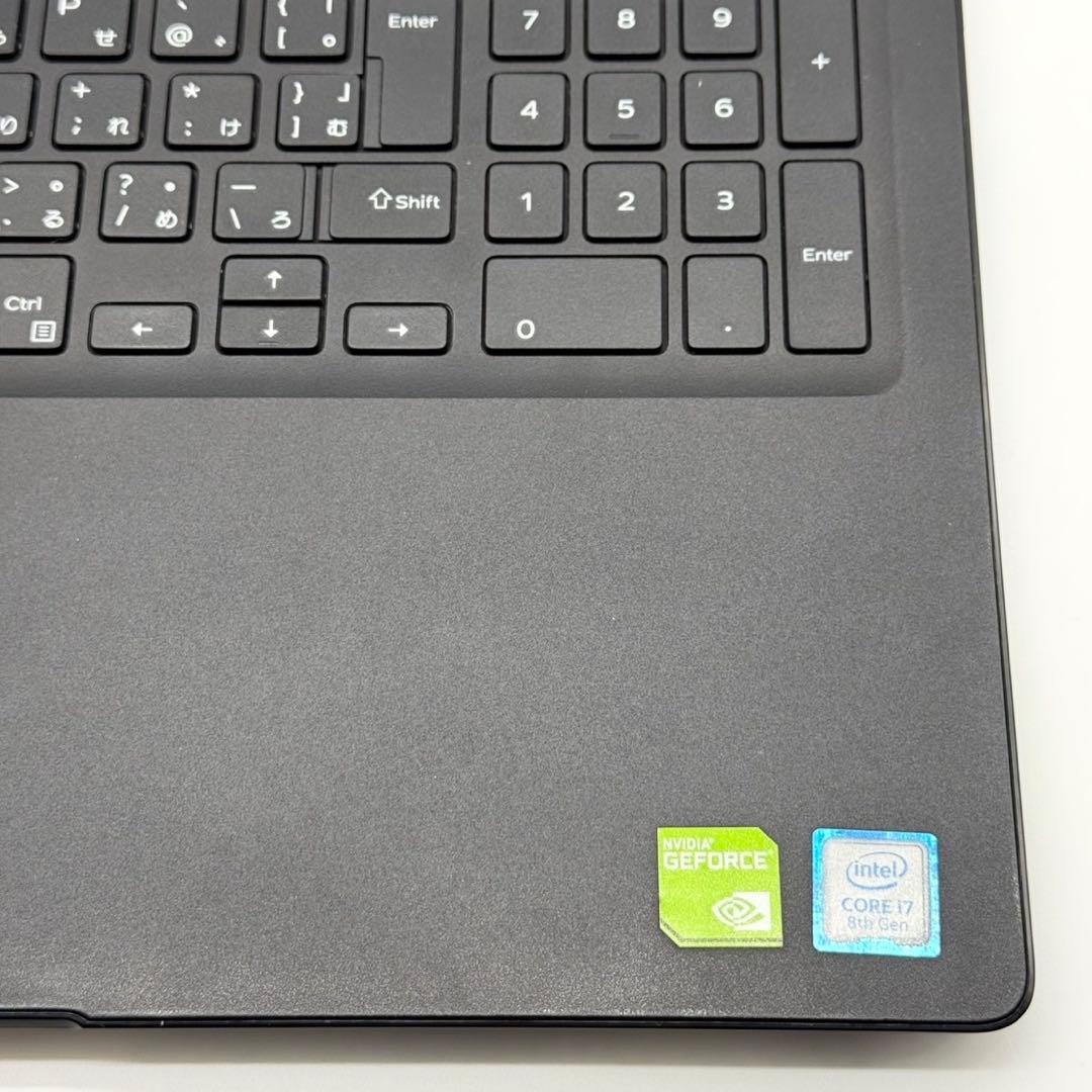 ノートパソコン Dell 8世代i7 Latitude 8GB ストレージ無