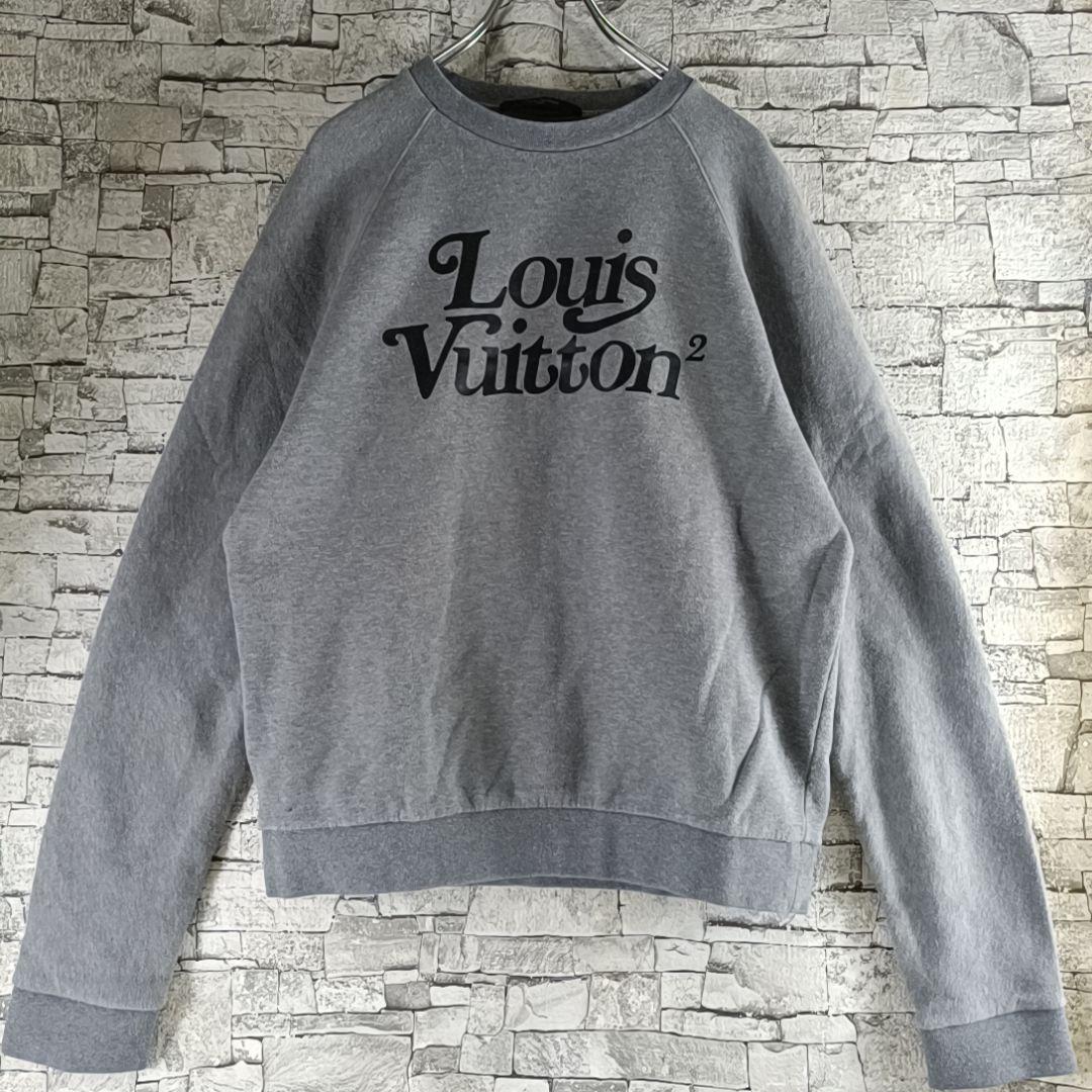 希少✨ルイヴィトン × NIGO コラボ スクエアード LVスウェットシャツ S