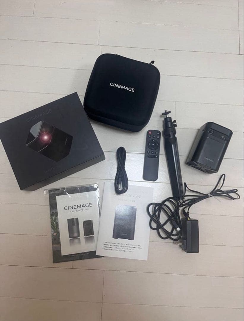 CINEMAGE mini 公式 プロジェクター Android搭 載 自動補正