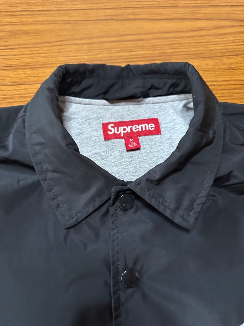 Supreme Crest Coaches Jacket“Black”
