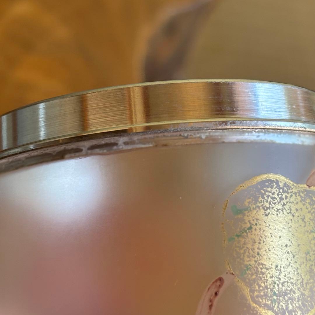 義山 硝子 棗 水崎長寿 紫陽花 共箱 茶道具