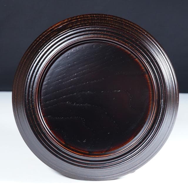 前端雅峯　扇面鶴亀絵銘々盆　5枚　共箱　茶道具　菓子器　銘々皿