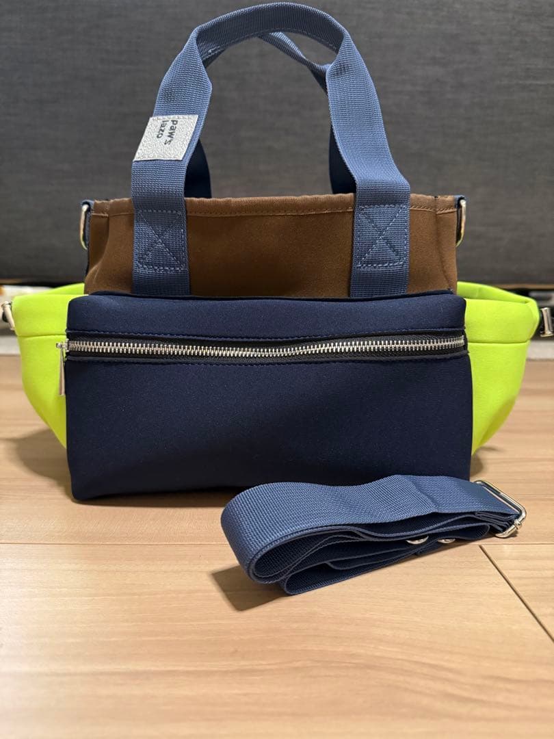 【paw's lazo】osanpoバッグ brown