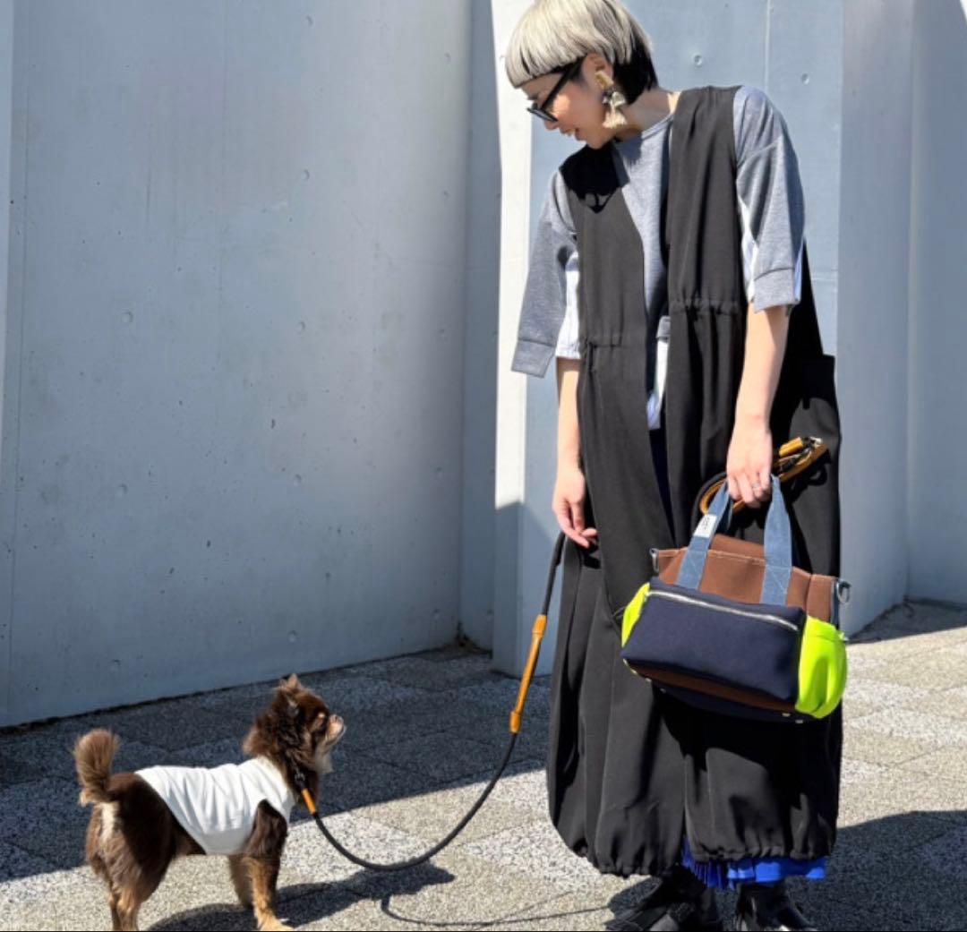 【paw's lazo】osanpoバッグ brown