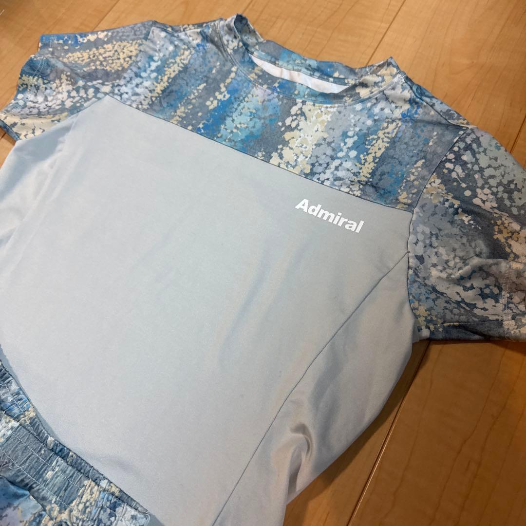 Admiral テニスウェアセット 青系