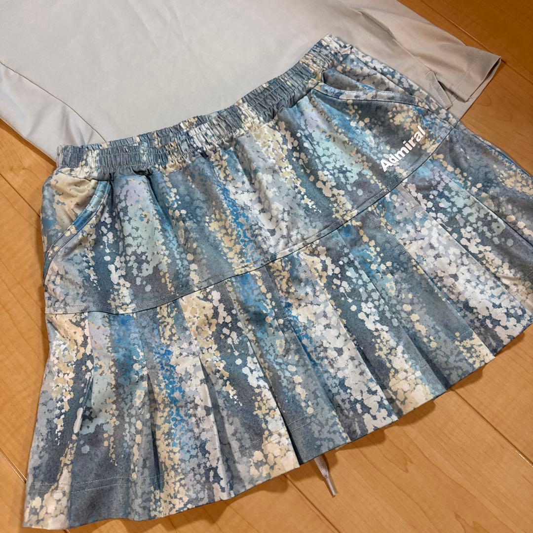 Admiral テニスウェアセット 青系