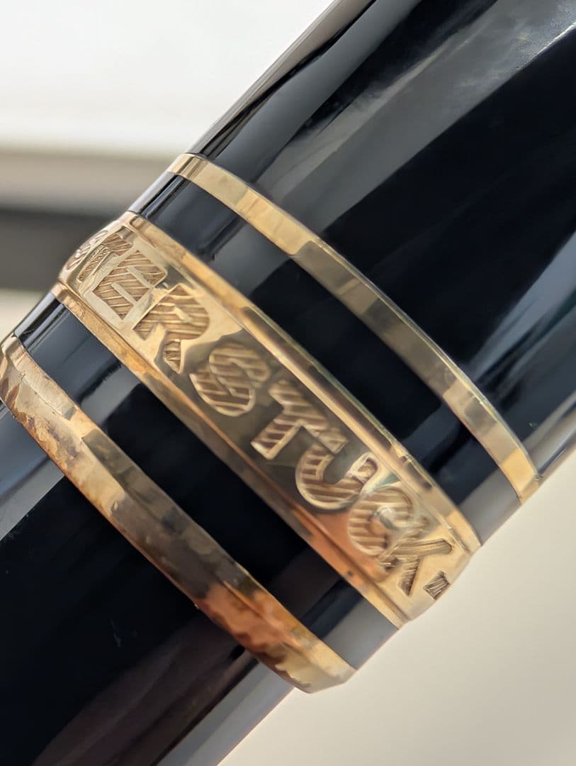 MONTBLANC モンブラン 万年筆 14K 黒 ケース付き