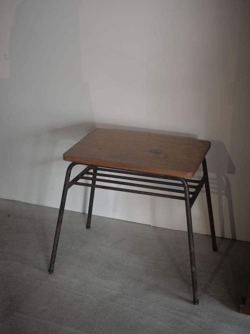 ②コーヒーテーブル　サイドテーブル　机　古家具　古道具　アンティーク　昭和レトロ