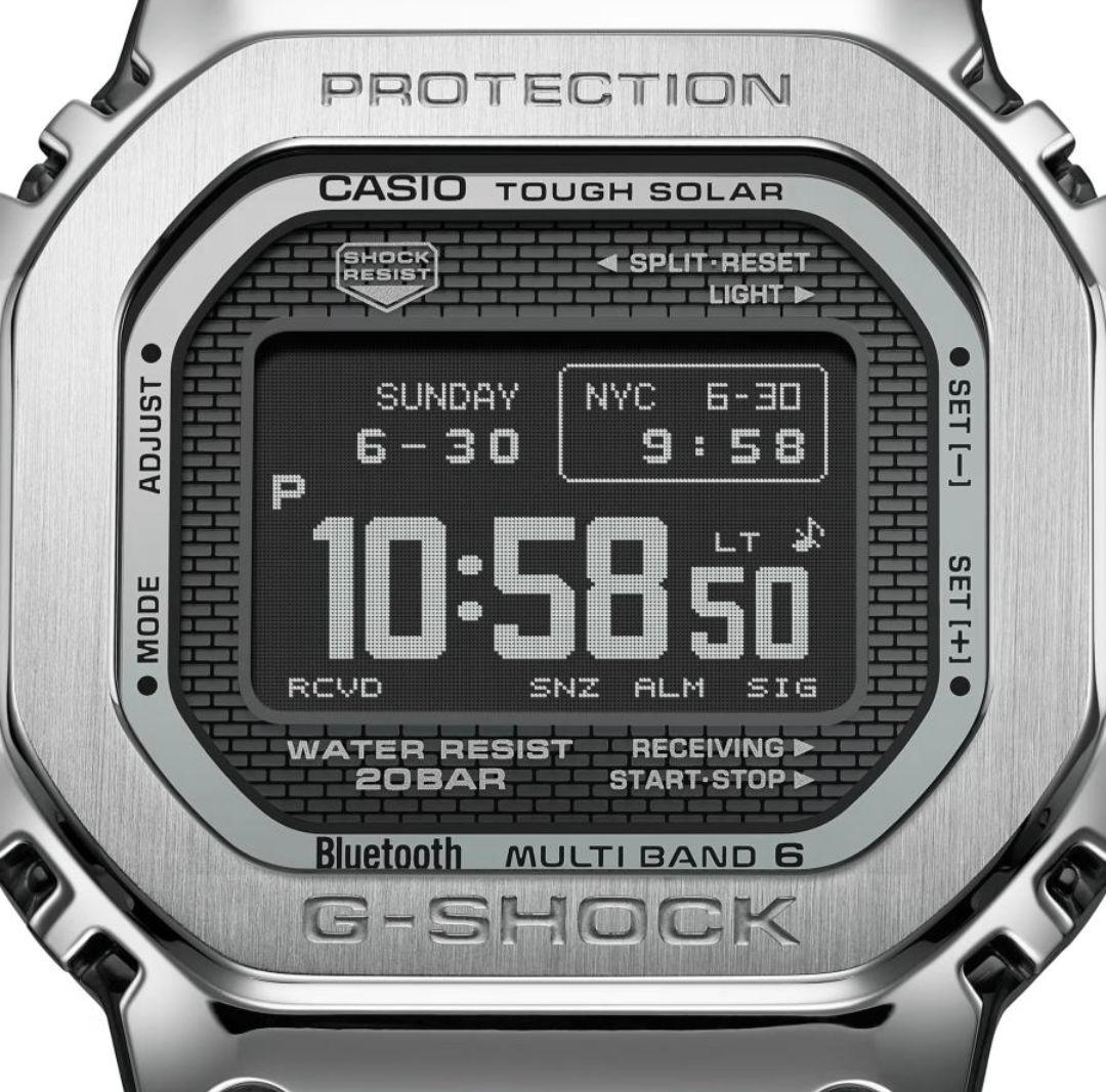 G-SHOCK GMW-BZ5000D-1JF シルバー 新品未使用 フルメタル