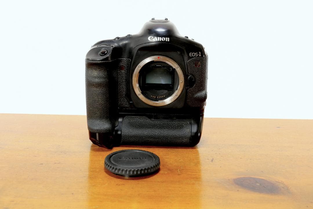Canon EOS-1V 連写用バッテリーグリップ付き