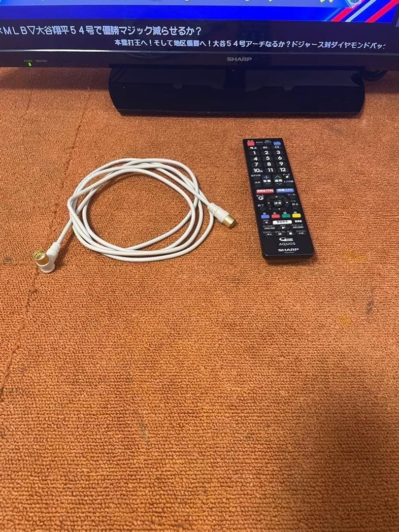 シャープ 液晶テレビ 32V型 AQUOS 裏番組録画対応