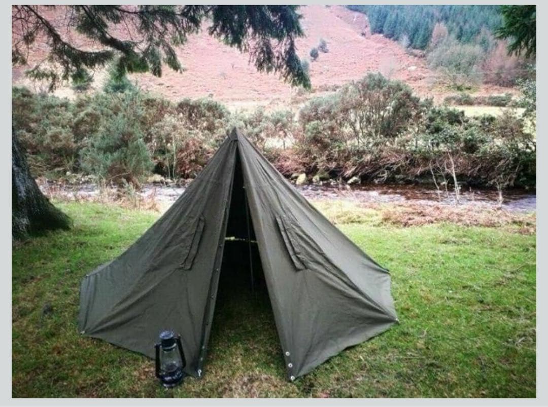 ポーランド軍ポンチョテント❗️ ポンチョ２枚❗️