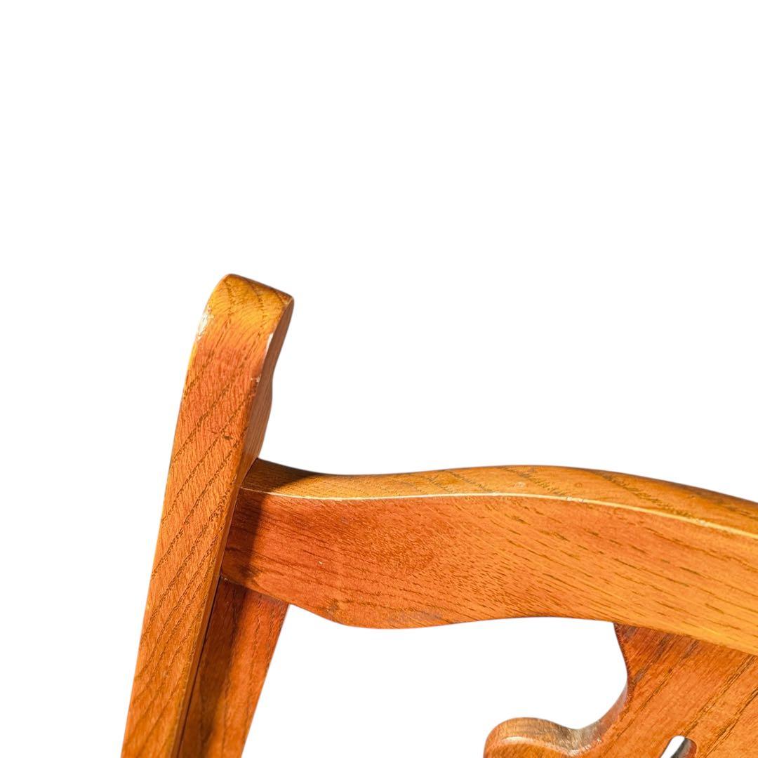 HR802 三越ブルージュ　アームレスチェア　ダイニングチェア