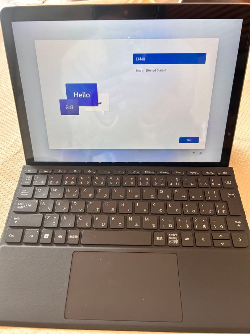 Microsoft surface go 3 128GB 本体＋キーボード