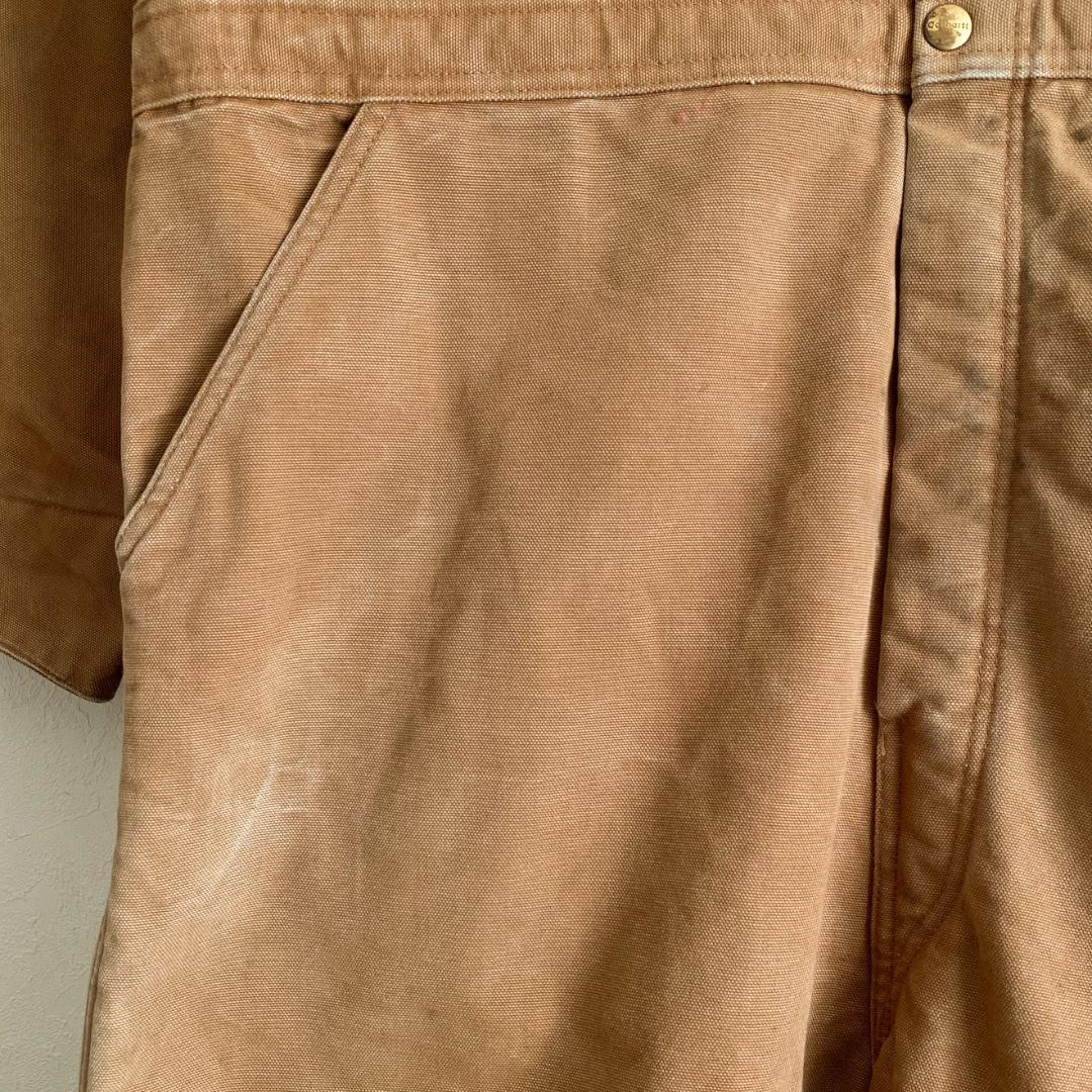 USA製 Carhartt カーハート ダック オールインワン ツナギ 48