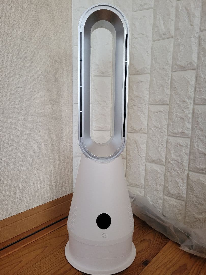 羽なし扇風機 冷暖兼用省エネ リモコン付き 左右首振り タイマー お手入れ簡単