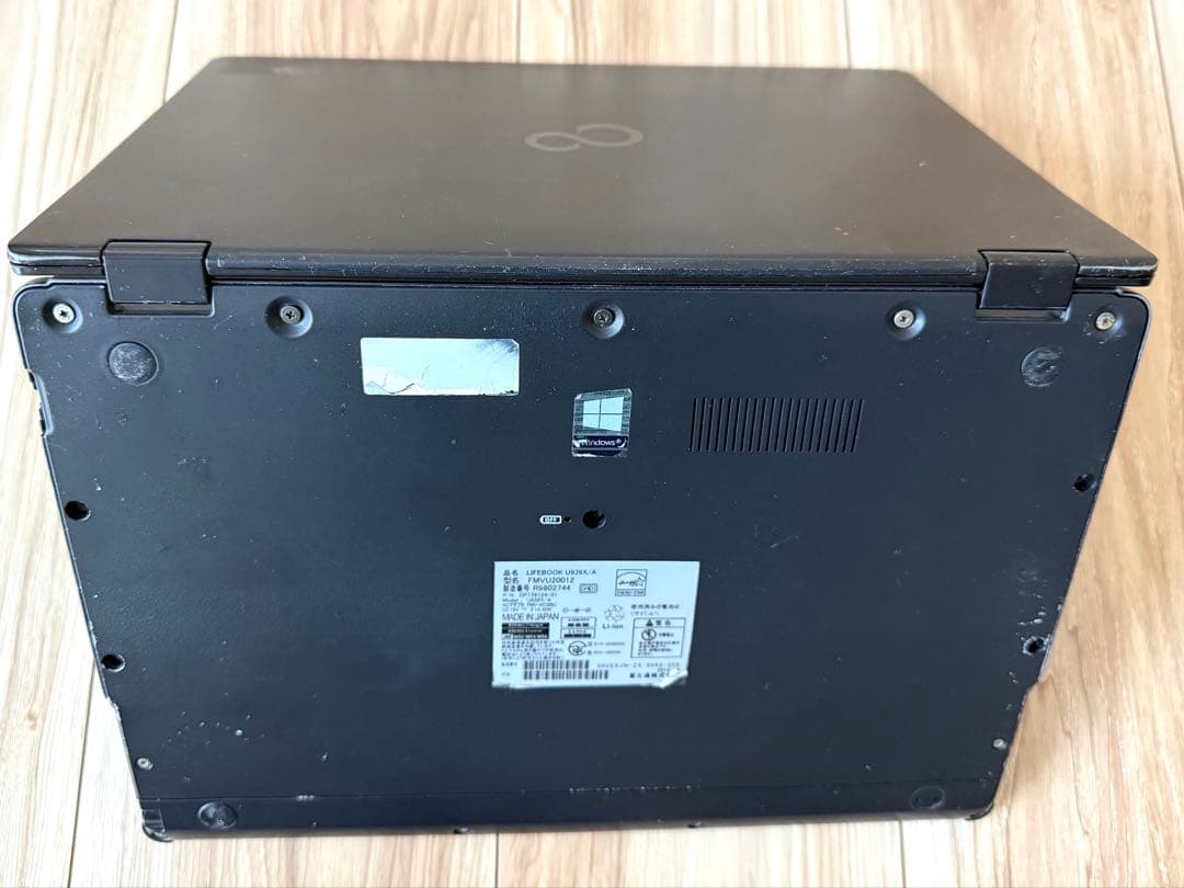 タッチパネル LIFEBOOK U939X/A Win11/office21付
