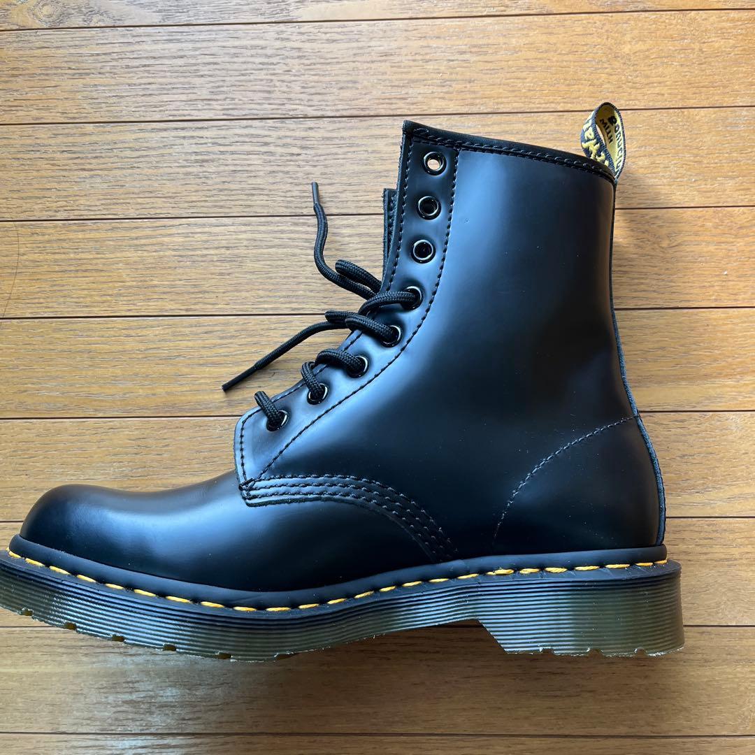ドクターマーチン Dr.Martens UK6 ブラック 8ホール1460W