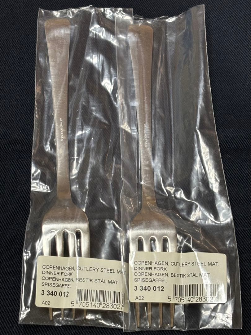  Cutlery ディナーフォーク 2本セット　未使用