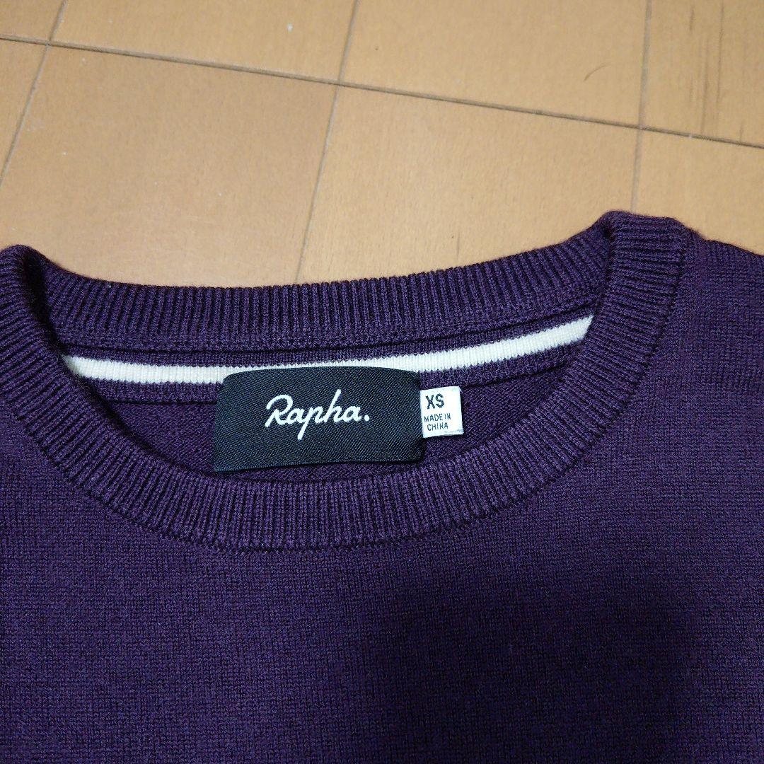 rapha crew neck knit XSサイズ