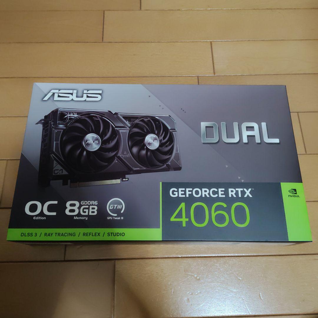 【おまけ付き】ASUS GeForce RTX 4060 OC 8GB DUAL