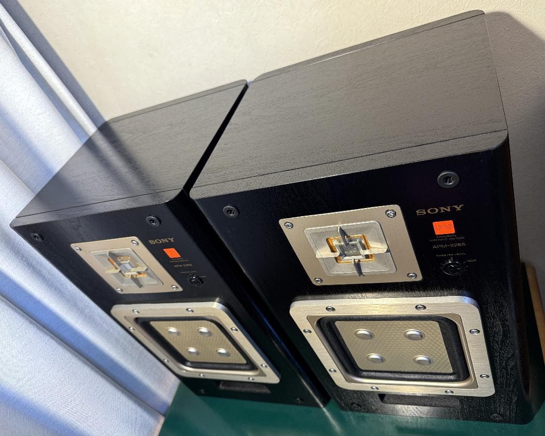SONY APM-22ES 黒 アルミハニカム平面型 クロスエッジに交換済