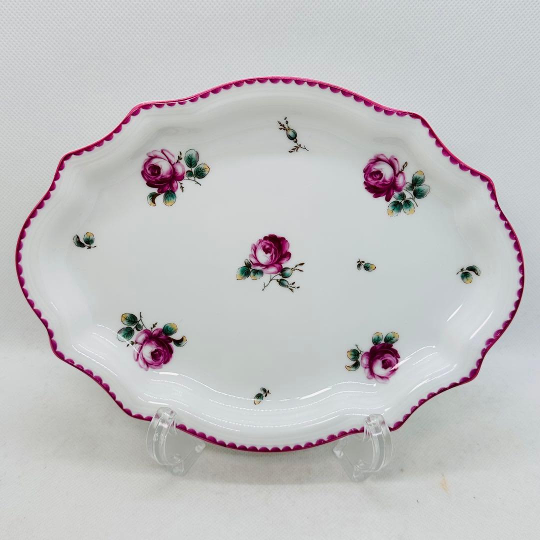 リチャード・ジノリ アンティック・ローズ トレイ オーバル 2枚セット