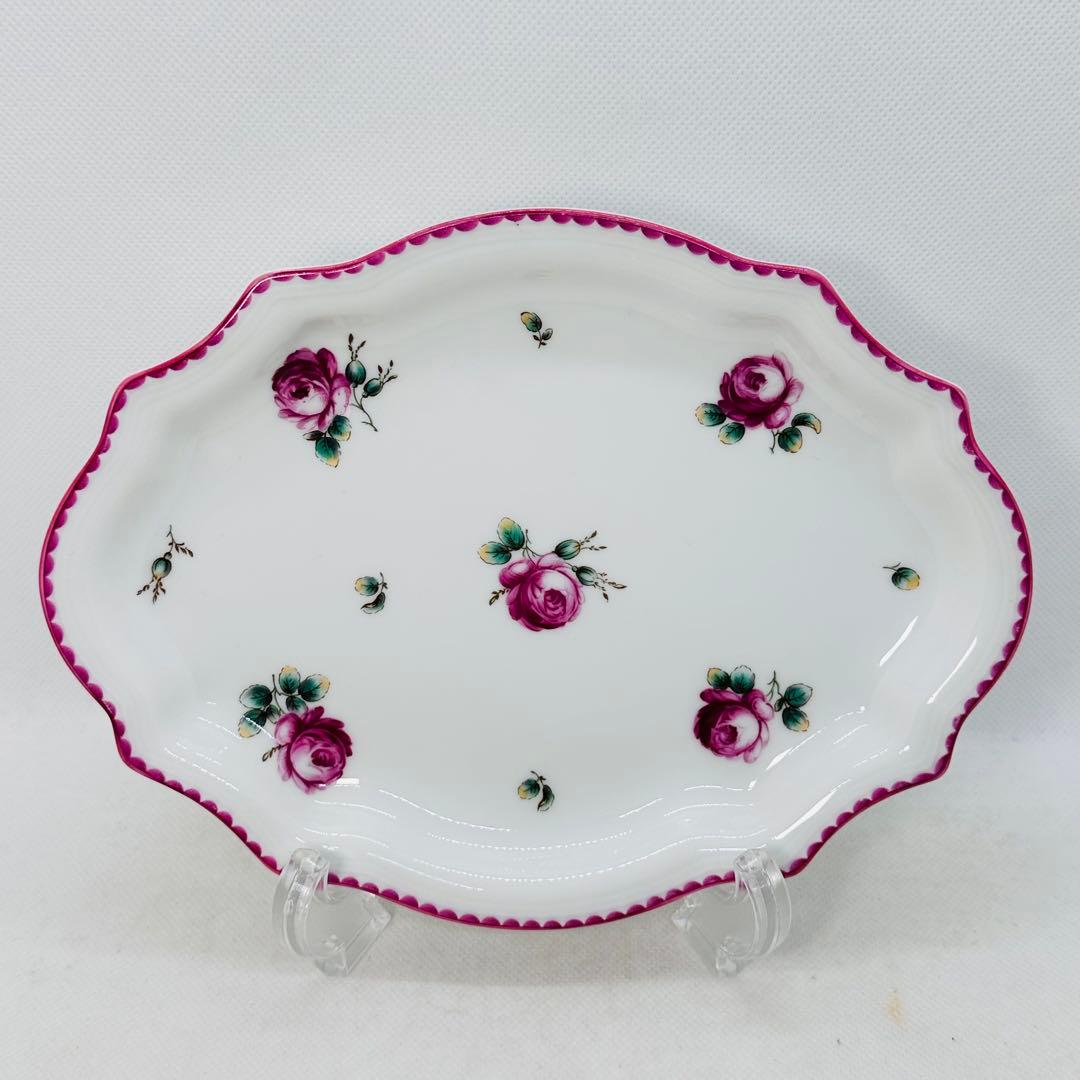 リチャード・ジノリ アンティック・ローズ トレイ オーバル 2枚セット