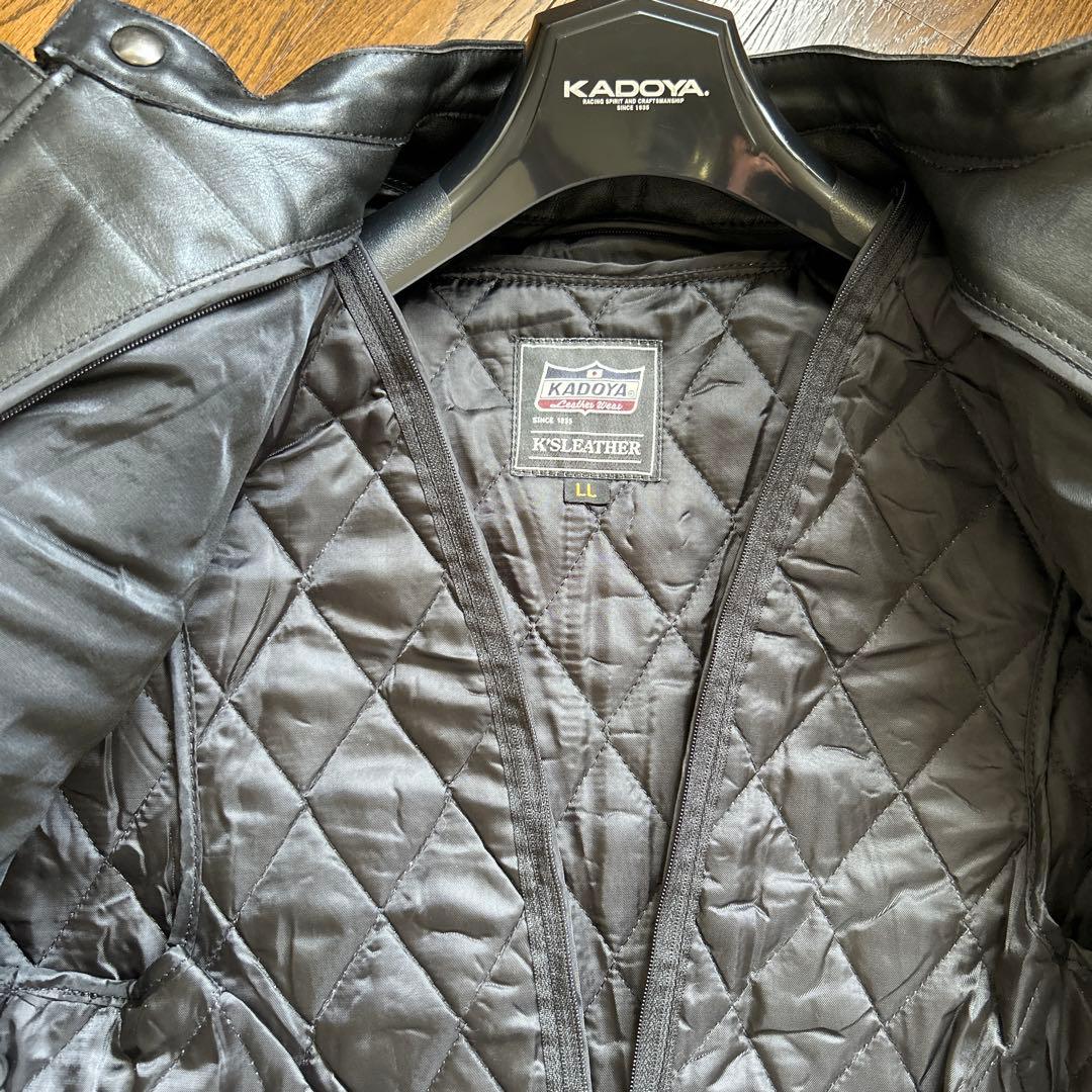 KADOYA ブラックライダージャケット