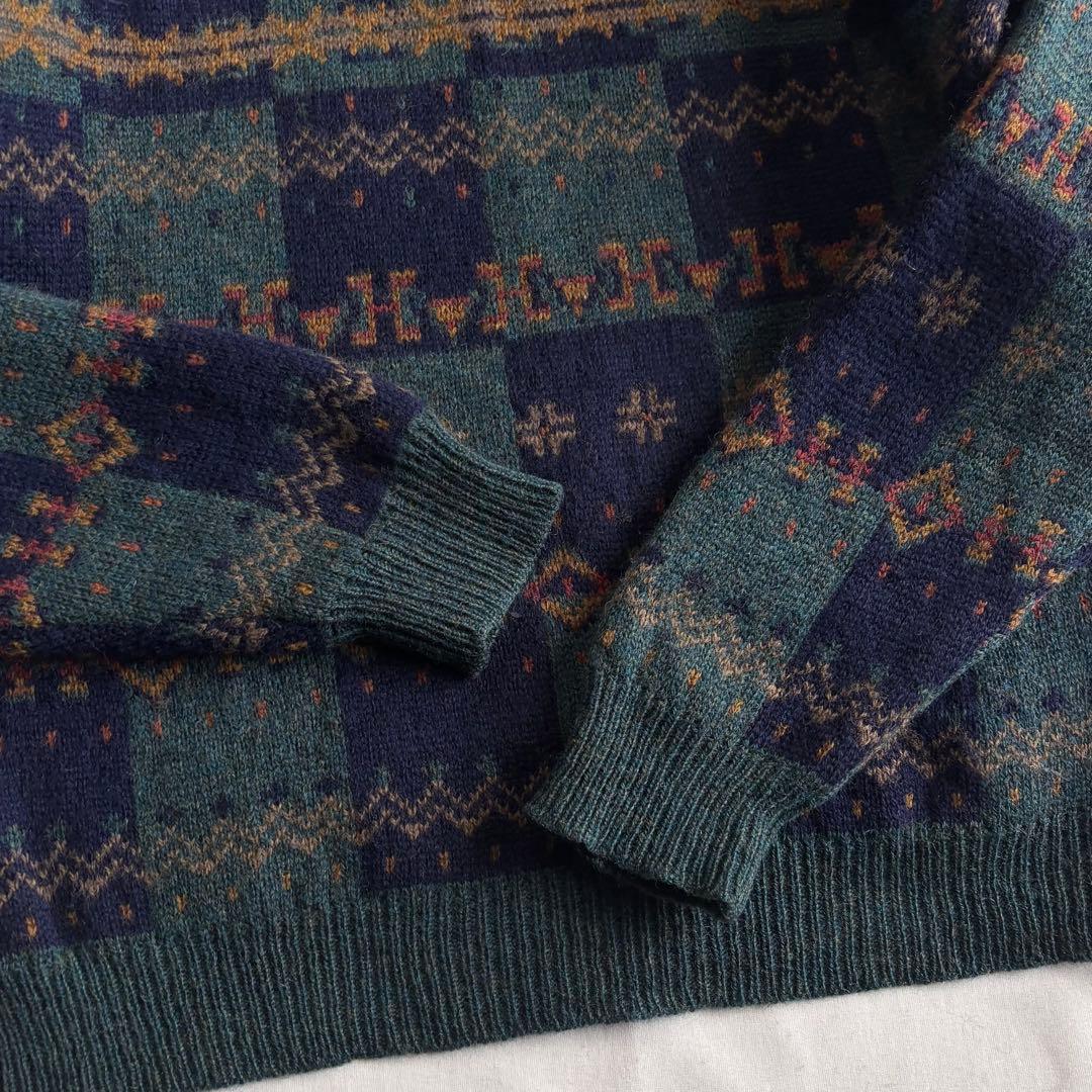 トップス 80s-90s WOOLRICH wool100% nordic knit
