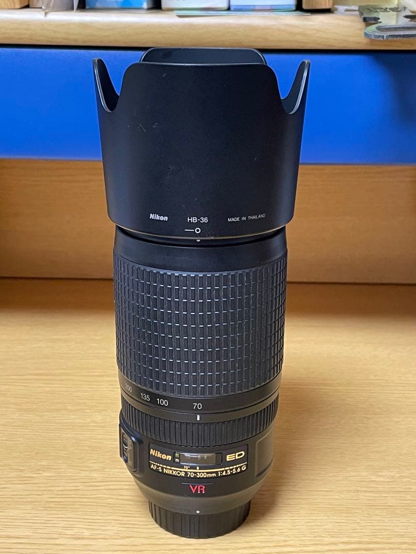 Nikon AF-S 70-300mm VR レンズ　フルサイズ対応