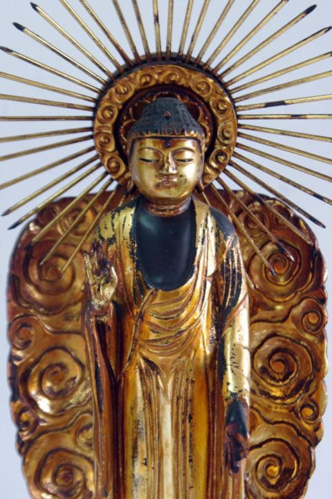 【 阿弥陀如来像 】 仏壇仏具 仏像 浄土真宗本願寺派