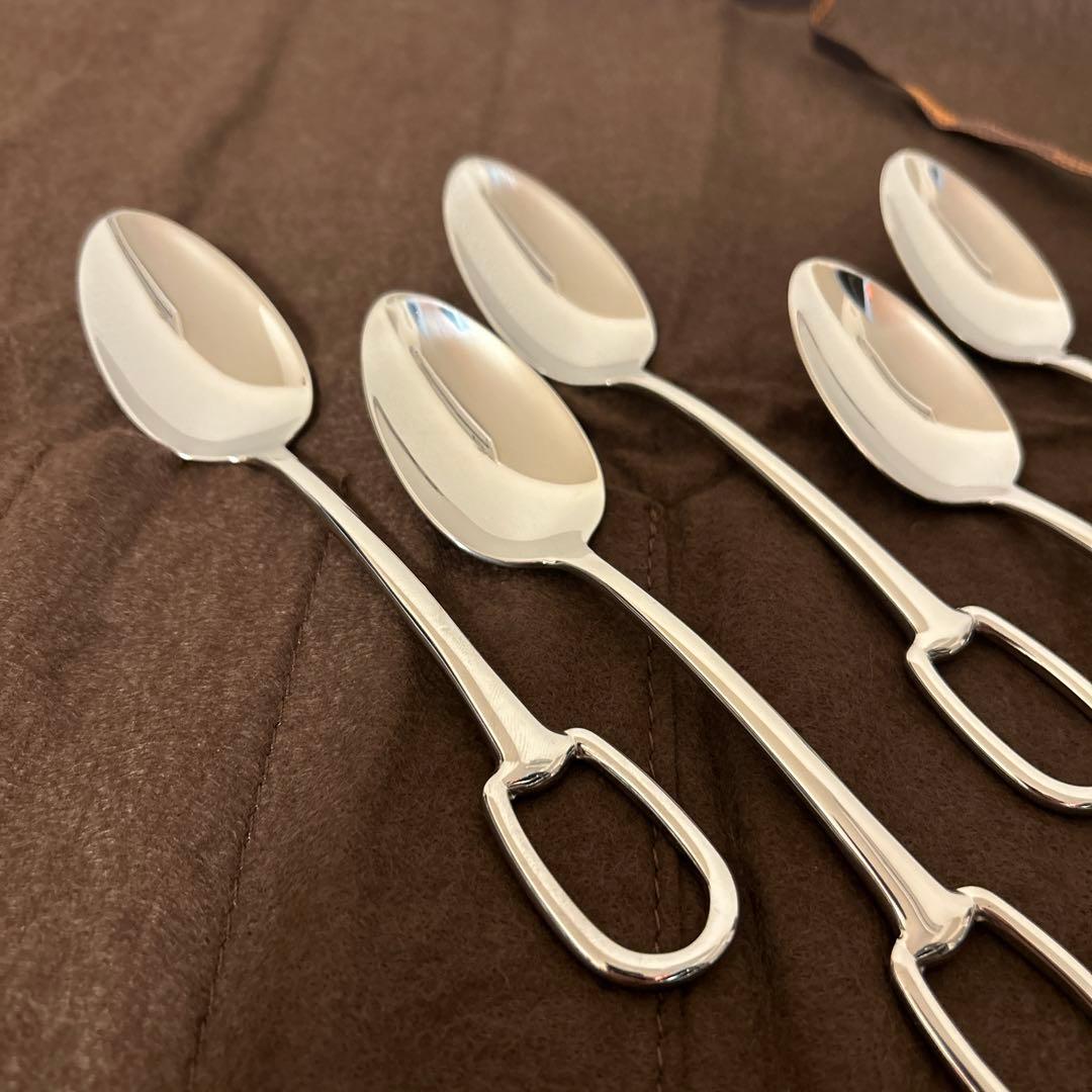 エルメス　アトラージュ　カトラリー　デザートスプーン