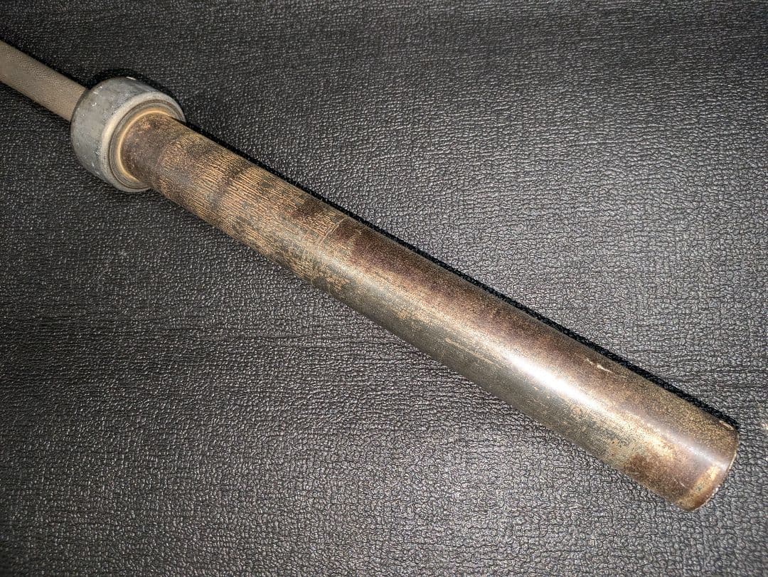 オリンピック　バーベルシャフト　プロレス　トレーニング　手渡し限定