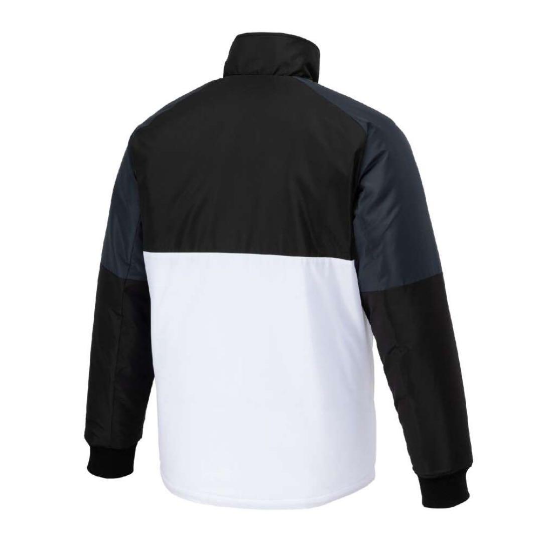 Mizuno 中綿ウォーマージャケットブラック/ホワイト