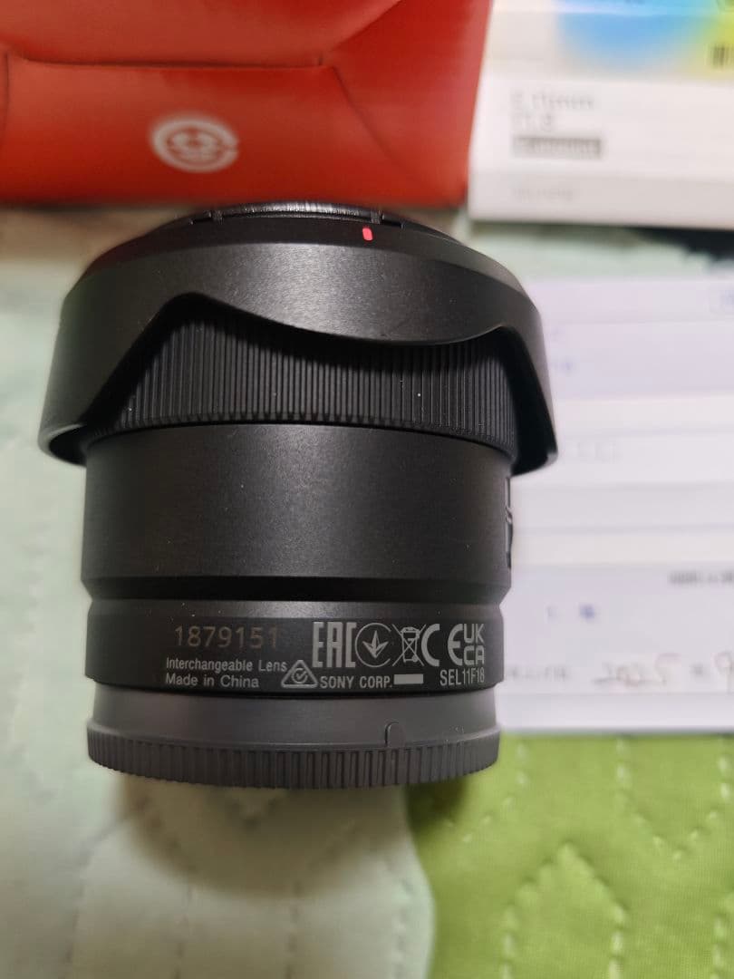 SONY Eマウント 11mm F1.8 超広角レンズ