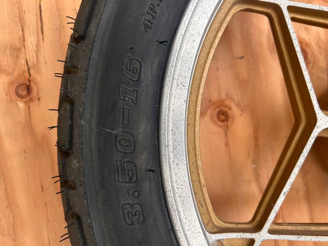 たつや様　前後2本　スズキ純正 エンケイ 星型キャスト リア ホイール