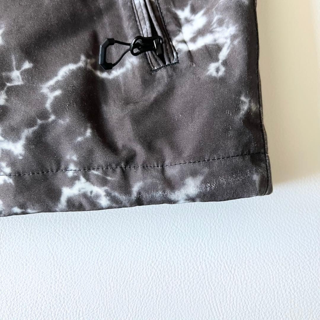 3282 ボルコム　ジャケット ゴアテックス 総柄　黒　青　XS