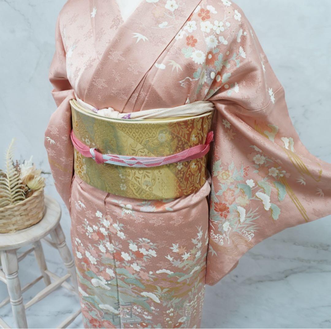 訪問着 フルセットa472七五三　入学式　お宮参り　結婚式