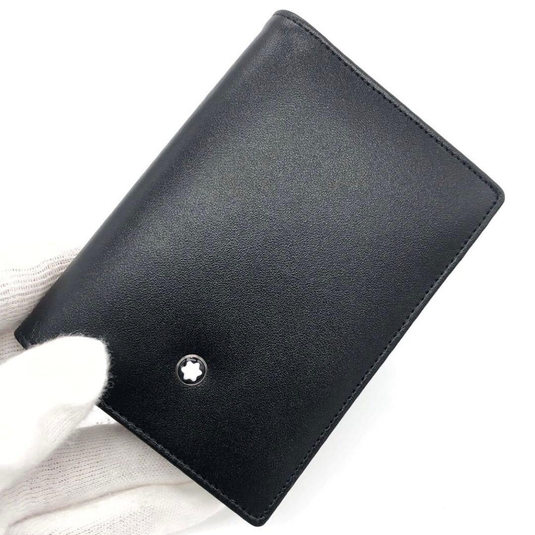 未使用✨モンブラン 名刺入れ カード入れ　 マイスターシュテュック ブラック