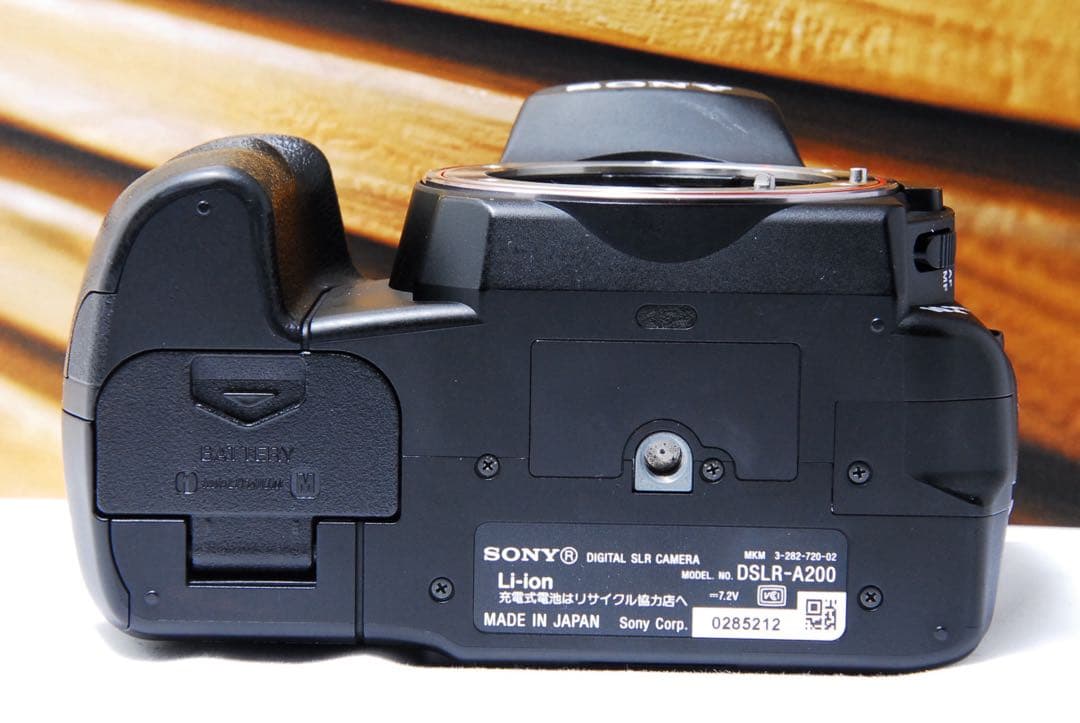 ダブルレンズ SONY α200 一眼レフ 手ぶれ補正 ソニー 望遠 初心者