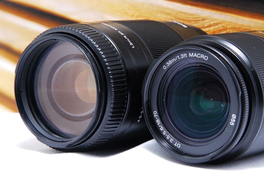 ダブルレンズ SONY α200 一眼レフ 手ぶれ補正 ソニー 望遠 初心者