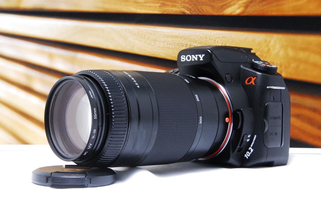 ダブルレンズ SONY α200 一眼レフ 手ぶれ補正 ソニー 望遠 初心者