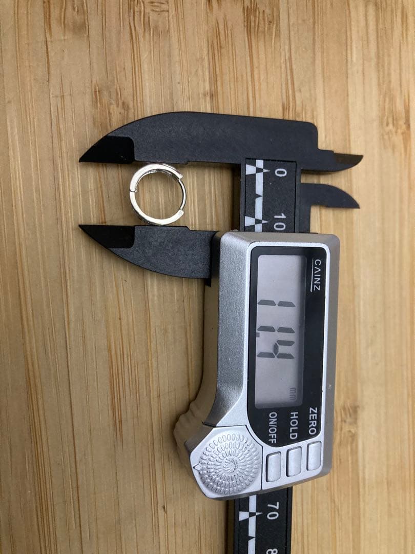 avalanche 10k wg 中折ピアス 417 フープピアス アバランチ