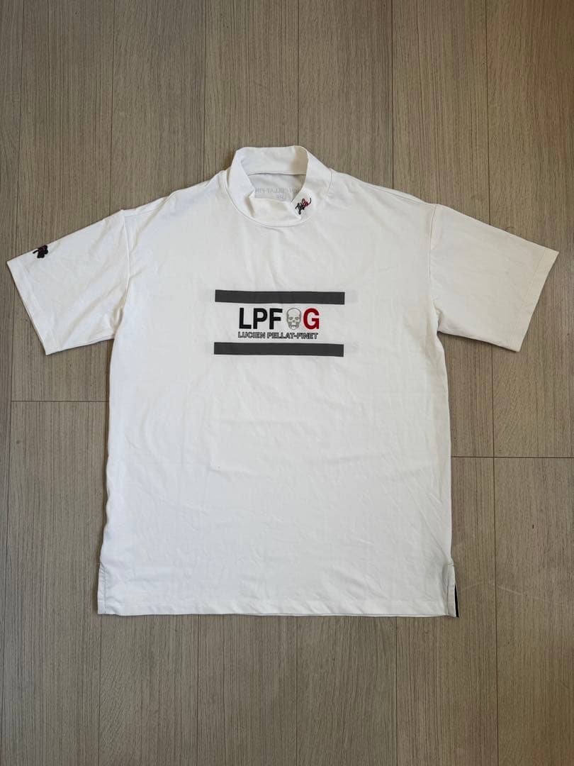 LUCIEN PELLAT-FINET LPFG 2ライン半袖モックネックシャツ