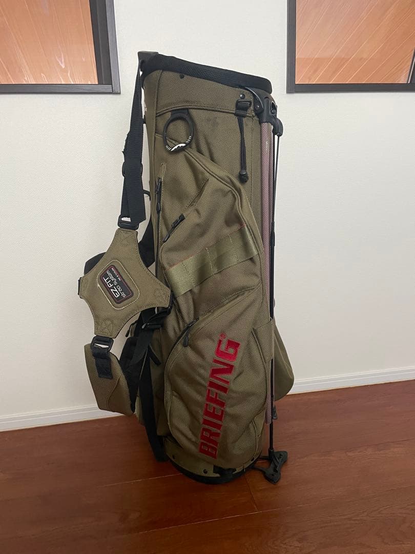 BRIEFING スタンドバッグ オリーブグリーン